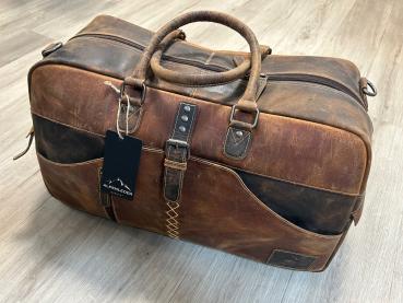 Lederreisetasche XL Alpenleder Braun